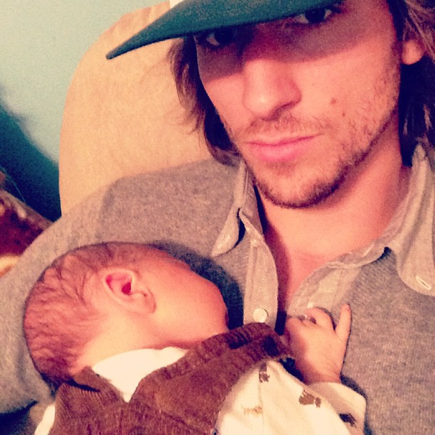 C-Money (pictured above with his God Son Luka).